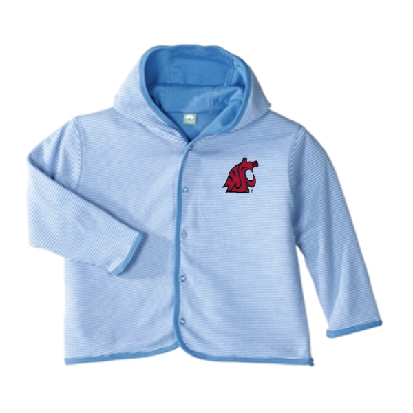 Washington State Cougars Precious Cargo Infant Snap Front Reversible Jacket - Embroidered