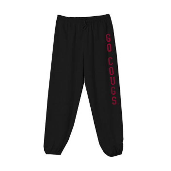 Washington State Cougars Youth Sweatpant - Screen Printed