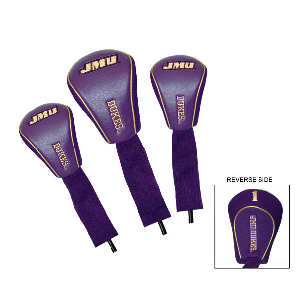 James Madison University 3 Pack Sock Headcover James Madison University