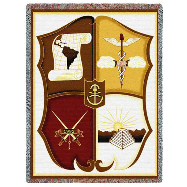 Lambda Upsilon Lambda Tapestry Throw Afghan Throws