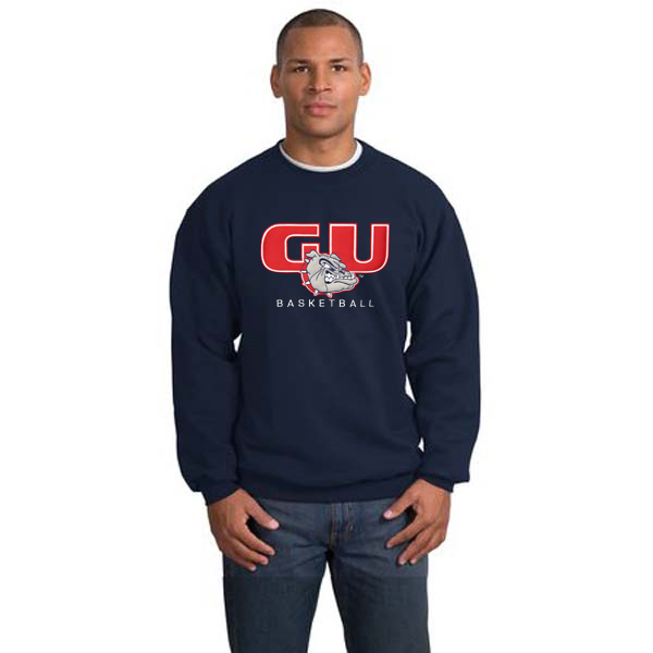 Gonzaga Basketball Tackle Twilled Crewneck Sweatshirt | Gonzaga Basketball