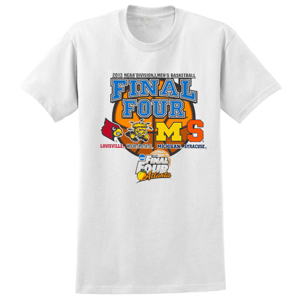 Official 2013 NCAA Final Four Basketball Tournament T-Shirt | NCAA