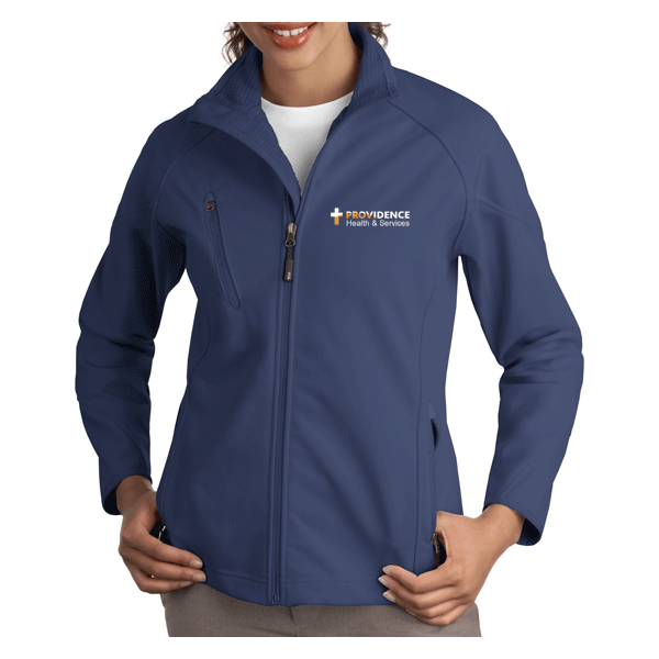 Providence Health & Services Ladies Textured Soft Shell Jacket
